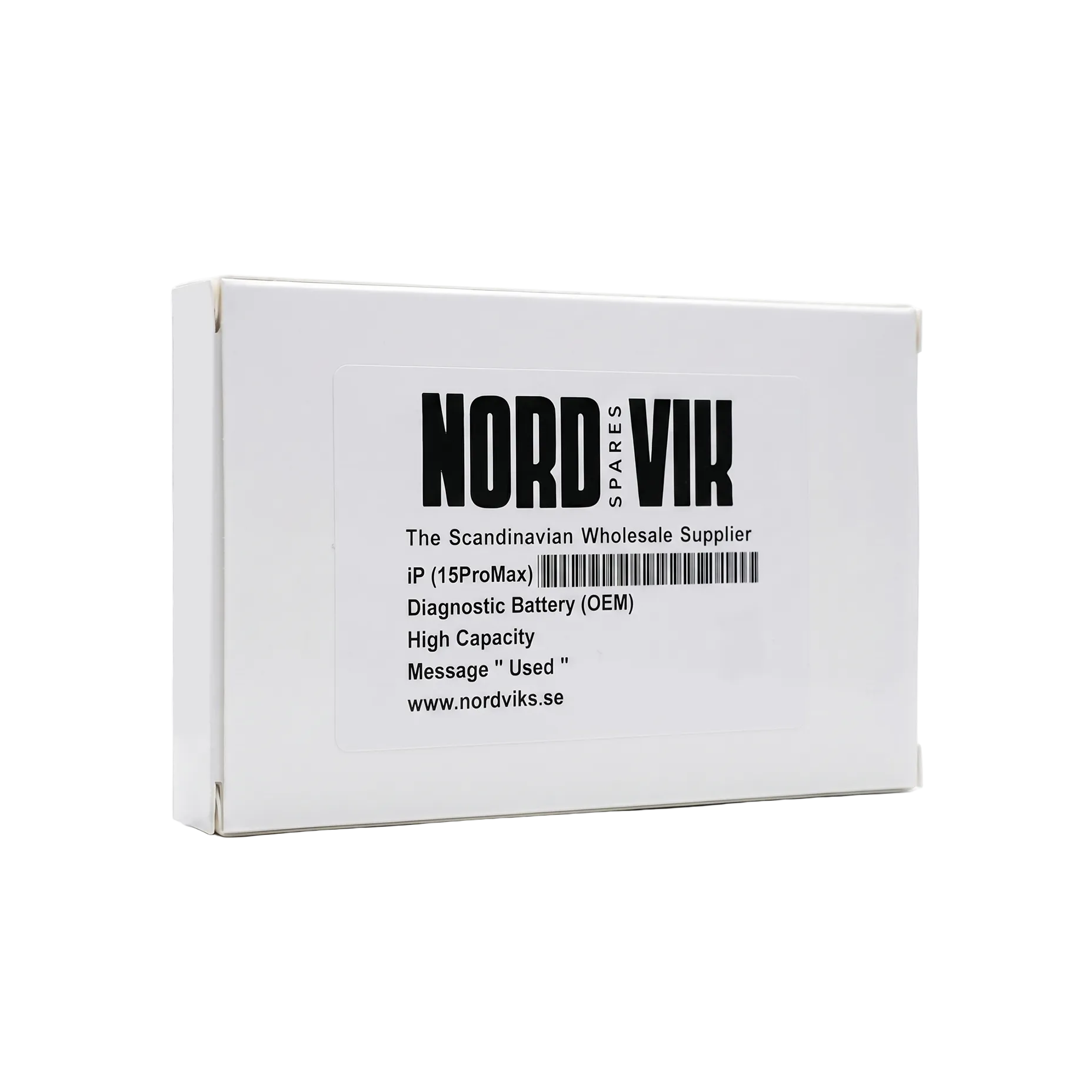 iPhone 15 Pro Max Battery Diagnostic OEM Message Genuine