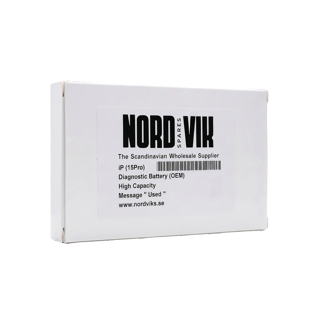 iPhone 15 Pro Battery Diagnostic OEM Message Genuine