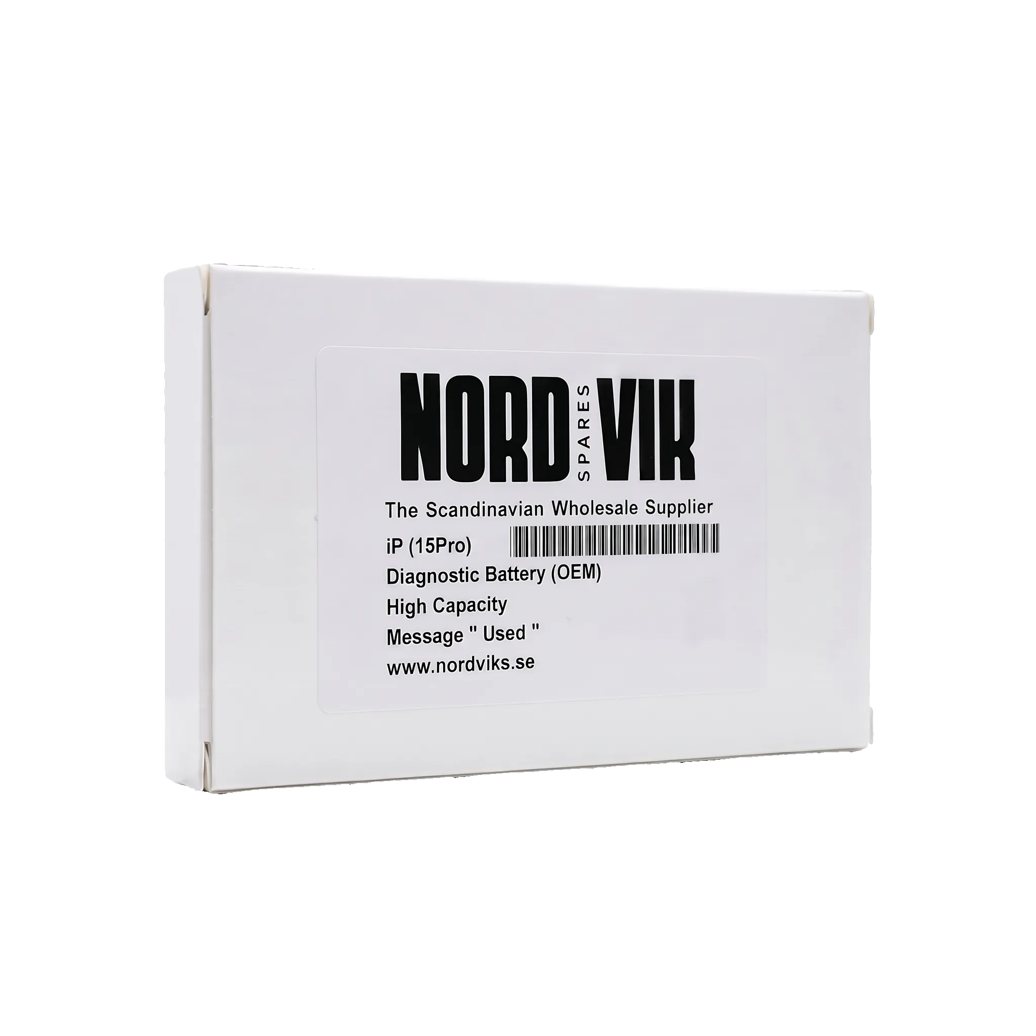 iPhone 15 Pro Battery Diagnostic OEM Message Genuine