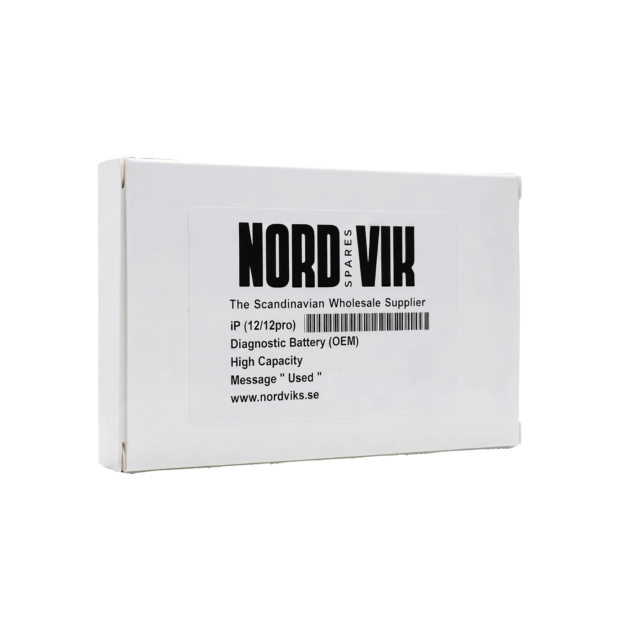 iPhone 12/12 Pro Battery Diagnostic OEM Message Genuine