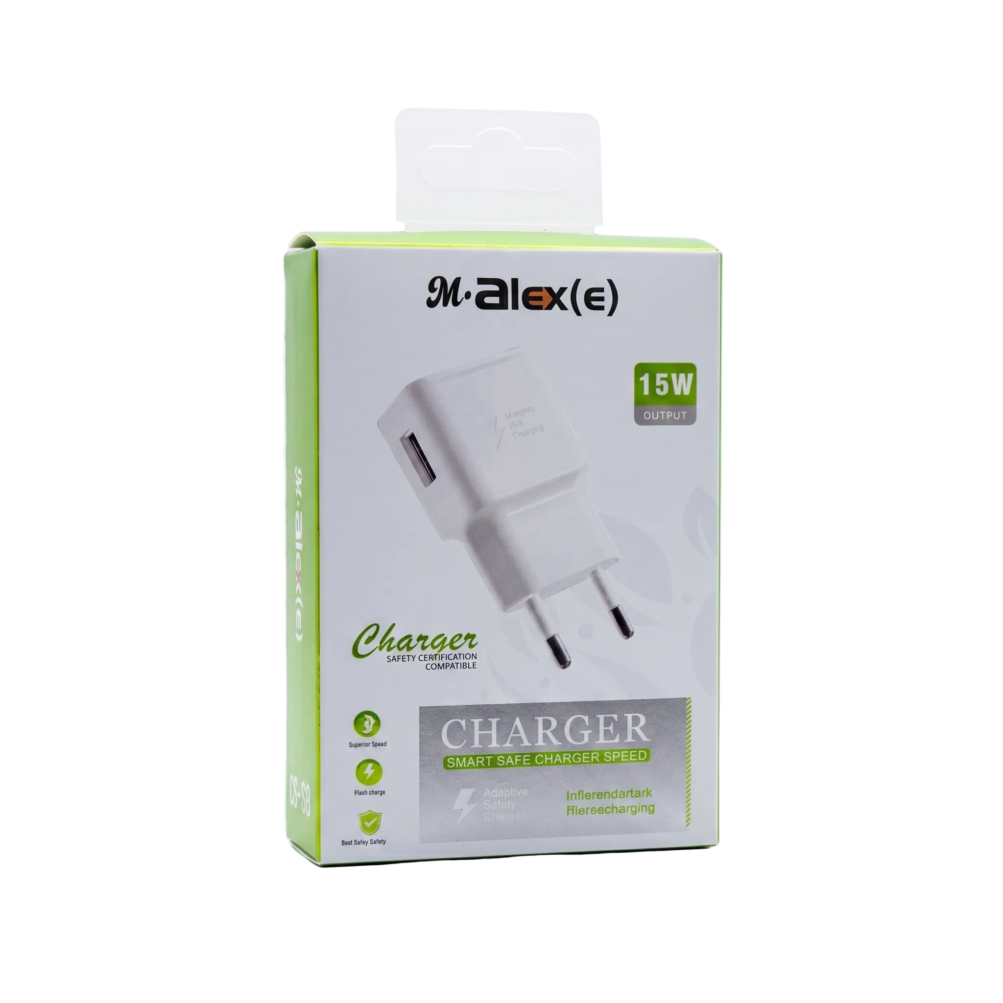 M.alex(e) CS-S8 Charger Adapter 15 W USB