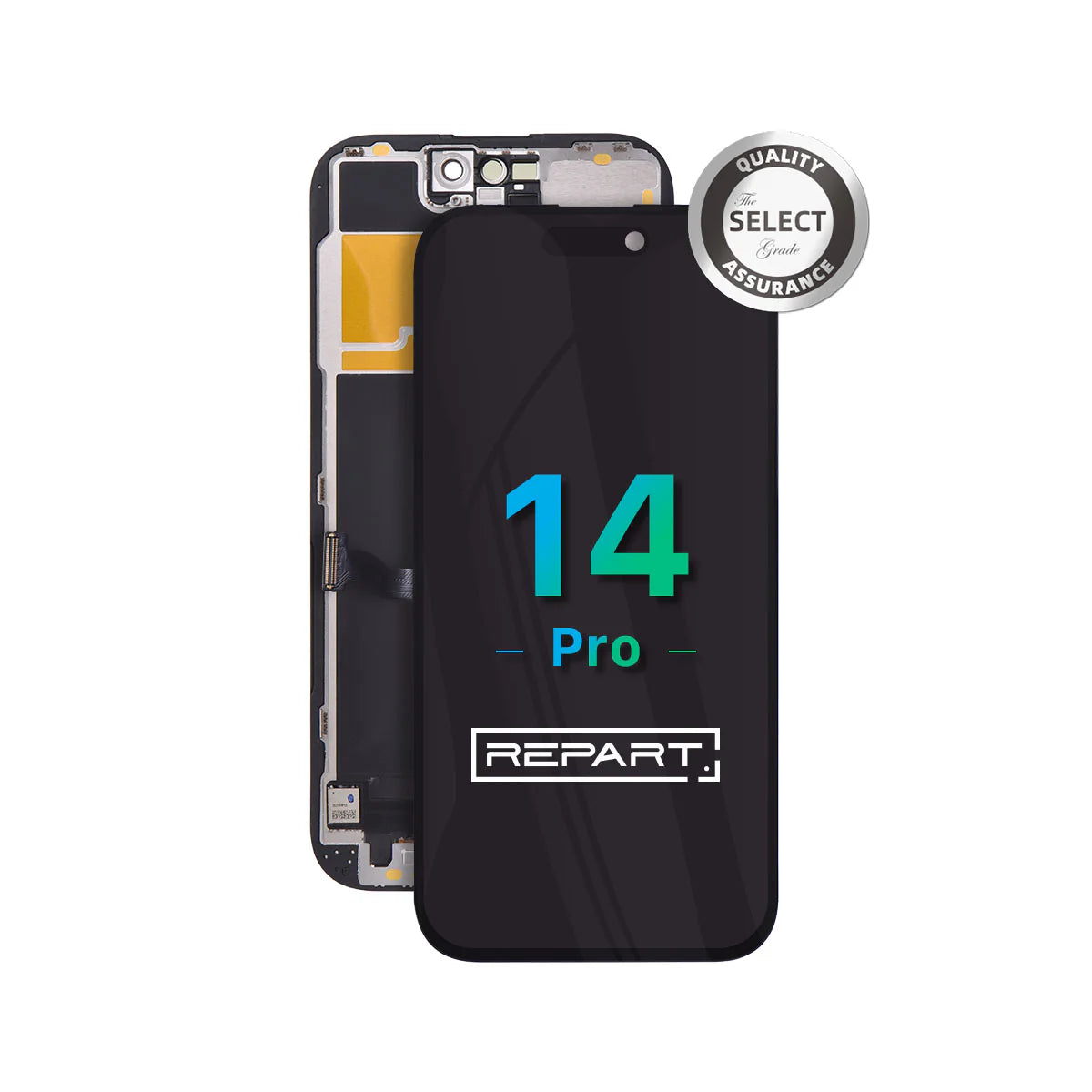 REPART iPhone 14 Pro Screen Assembly Replacement (Select Incell, 120Hz)